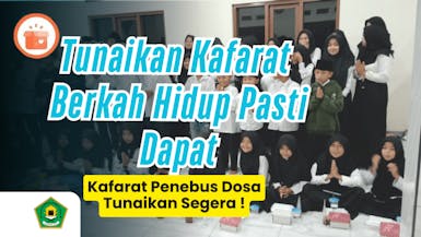 Bayar Kafarat Zina dan Nazar, Raih Ampunan-Nya