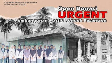 Bangun Masjid Pondok Pesantren Mamuju