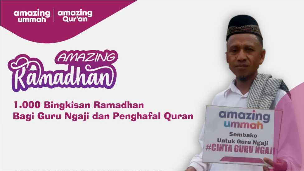 1.000 Bingkisan Lebaran Bagi Guru Ngaji