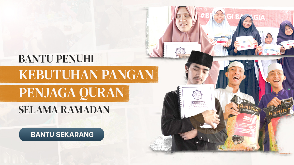 PENUHI KEBUTUHAN PANGAN 10.000 PENJAGA QURAN SELAMA RAMADAN