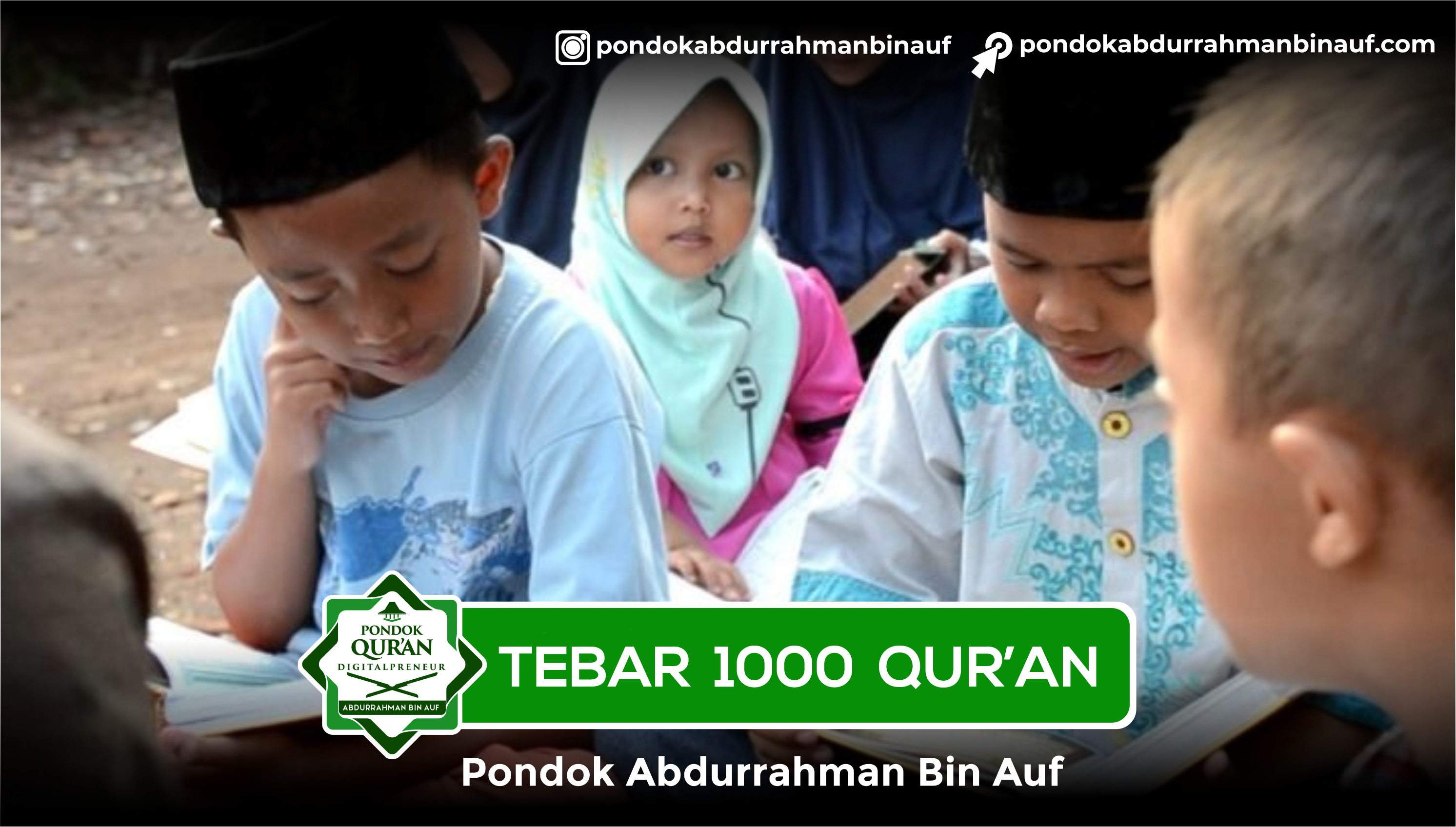 Gerakan Tebar 1000 Qur'an untuk Penghafal Qur'an