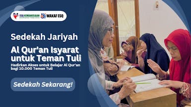 Mushaf Al Quran Isyarat bagi Teman Tuli