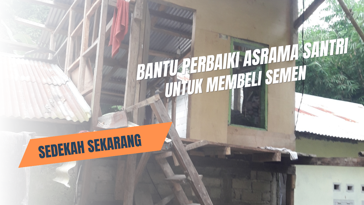 bantu perbaiki kelas santri penghafal Al-Qur'an