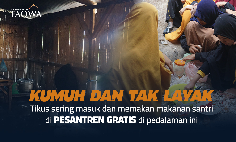Renovasi Dapur Santri Pesantren Gratis di Pedalaman