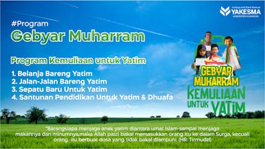 Gebyar Muharram Kemuliaan Untuk Yatim