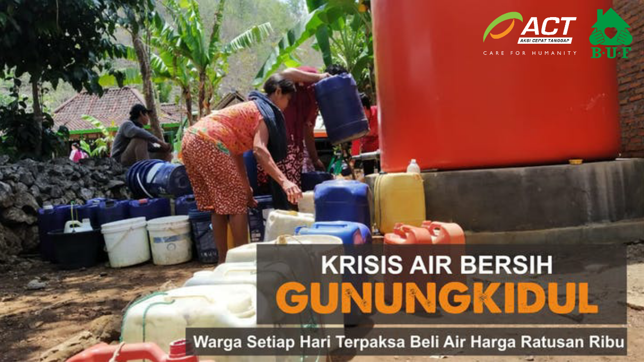 Kekeringan Ekstrim, Gunungkidul Butuh Bantuan Dropping Air Bersih