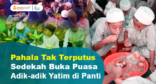 Sedekah Subuh Bantu Makan Yatim di Panti Asuhan
