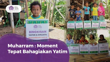 Salurkan 1.000 Bingkisan Muharram Yatim dan Dhuafa