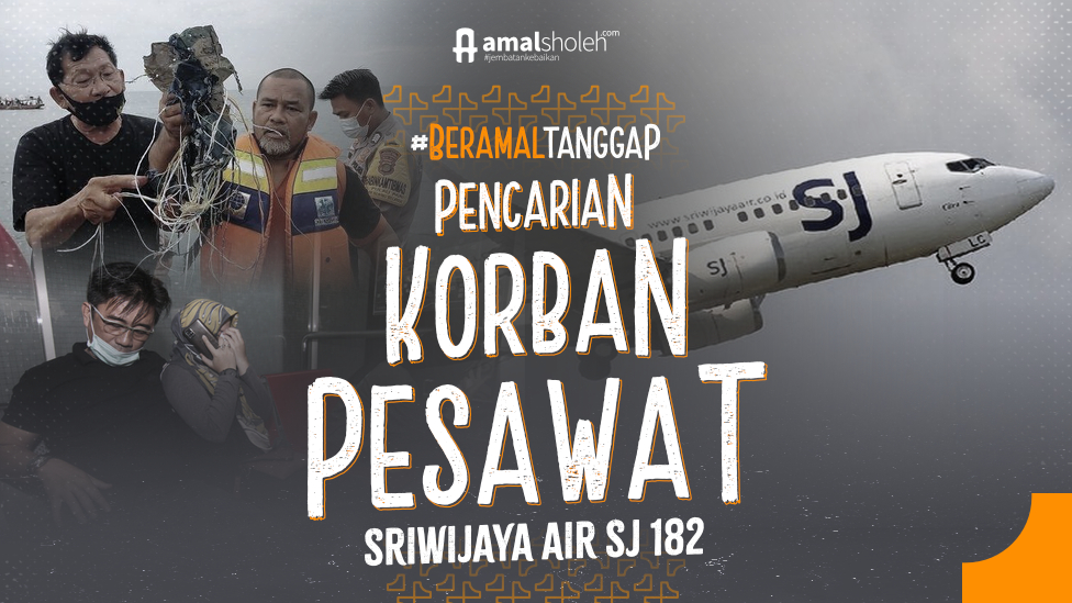 Bantu Pencarian Korban Pesawat Jatuh