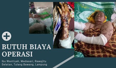 Membantu saudara kurang mampu yang terkena musibah (sakit)