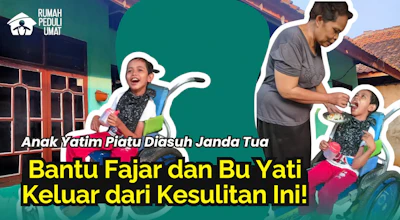 Fajar, Anak Yatim Piatu yang Diasuh Janda Tua di Tengah Keterbatasan