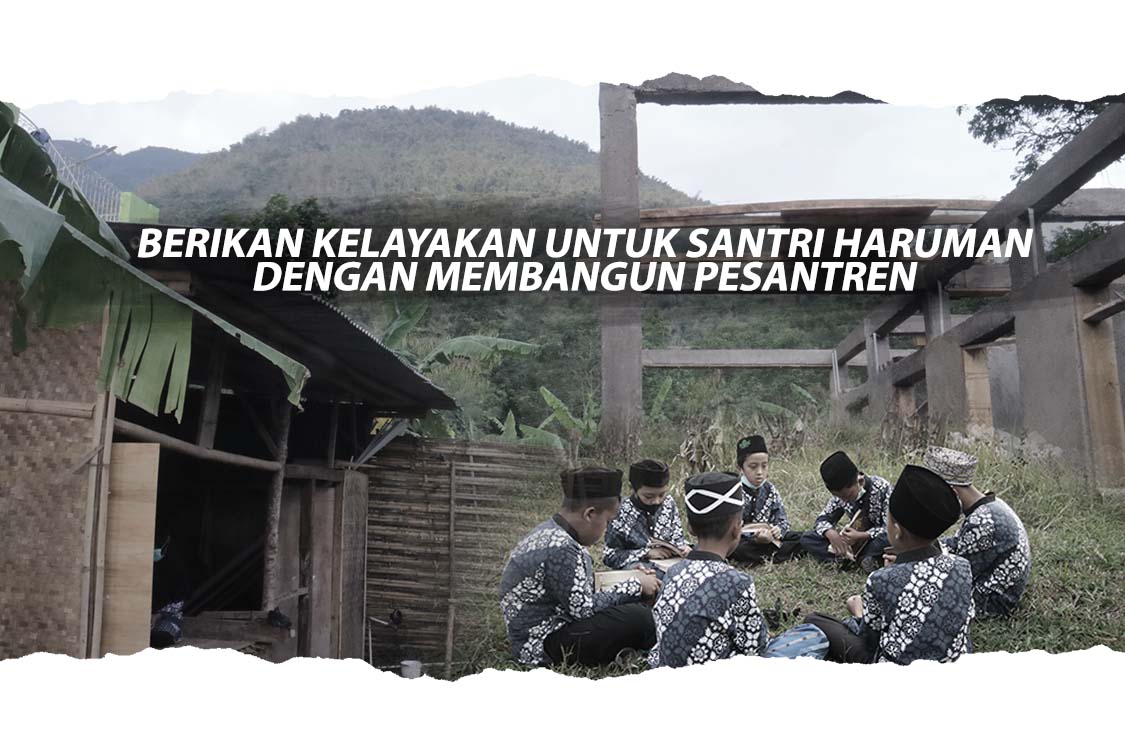 Bangun Ponpes Haruman