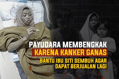 Mengidap Kanker Payudara Ganas, Bantu Penuhi Biaya Pengobatan Ibu Siti