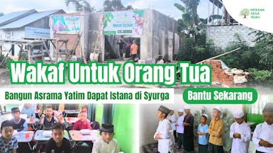 Bangun Asrama Layak Santri Yatim di Kepahiang Bengkulu
