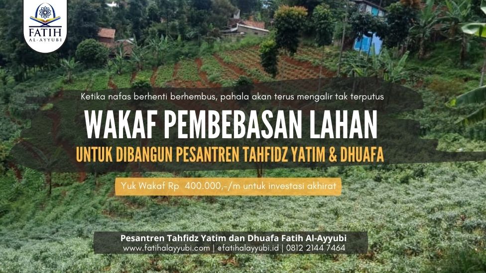 Wakaf Pembebasan Lahan Pesantren Yatim