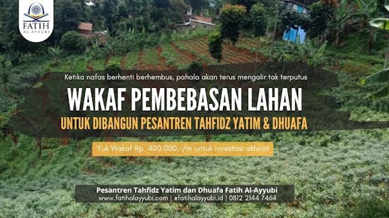 Wakaf Pembebasan Lahan Pesantren Yatim 0266