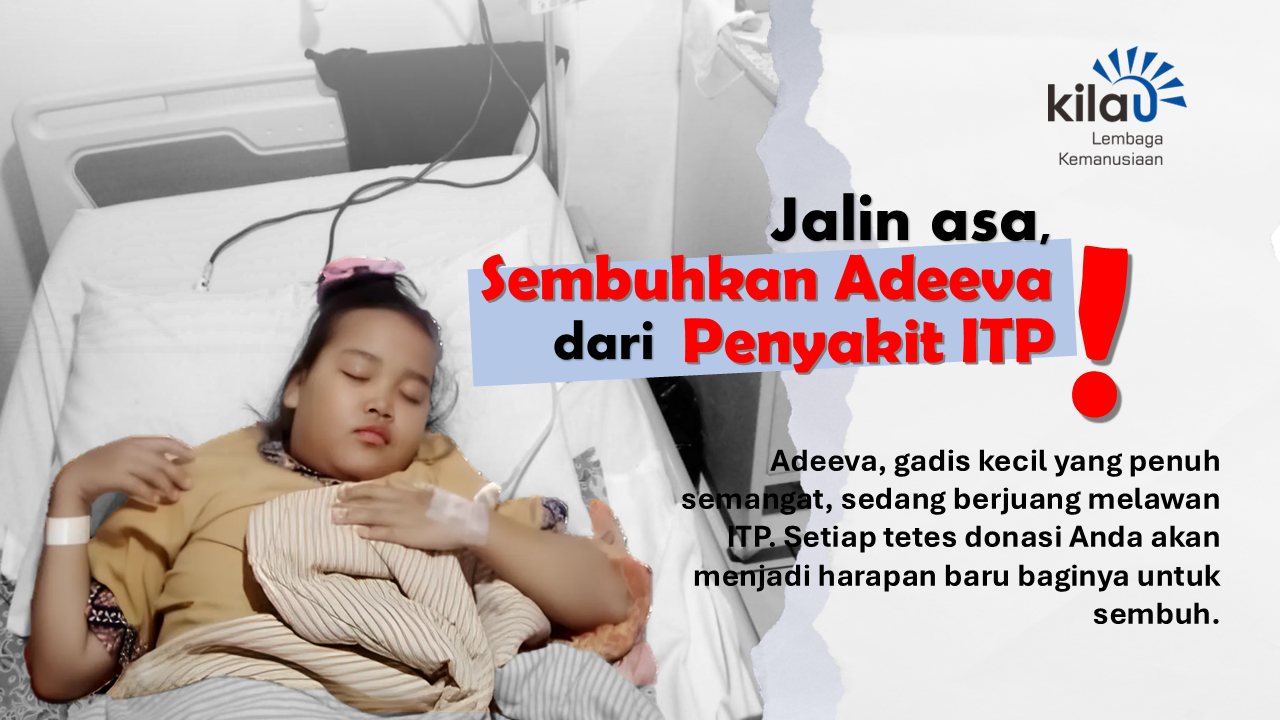 Terkena autoimun diusia belia, Adeeva Naura butuh uluran tangan kita!