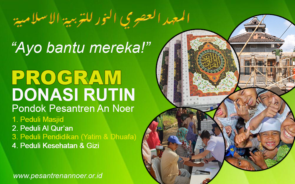 Program Donasi Rutin Pesantren An Noer