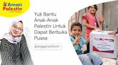 Bantu Anak Anak Palestina Berbuka Puasa