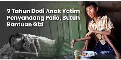 Tubuhnya Melemah, Dodi Penyemangat Sang Ibu