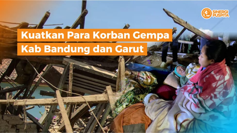 kuatkan korban gempa kab bandung dan garut