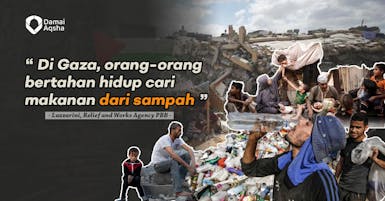 Sampah Bukan Makanan! Selamatkan Saudara di Palestina dari Kelaparan!