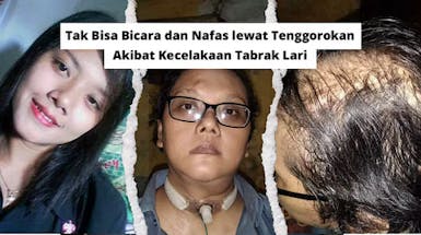 10 Tahun Napasku Bergantung pada Alat Trakeostomi, Sakit Sekali