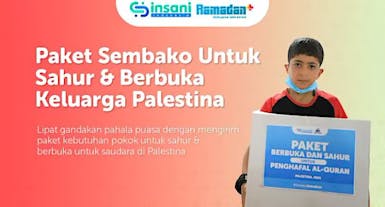 Yuk! Berbagi Sembako Untuk Palestina
