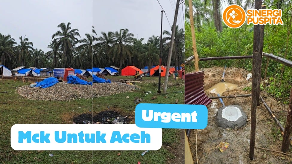 MCK untuk Para Penggungsi Banjir di Aceh