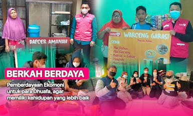 Zakat untuk pemberdayaan para Single Parent dan Dhuafa