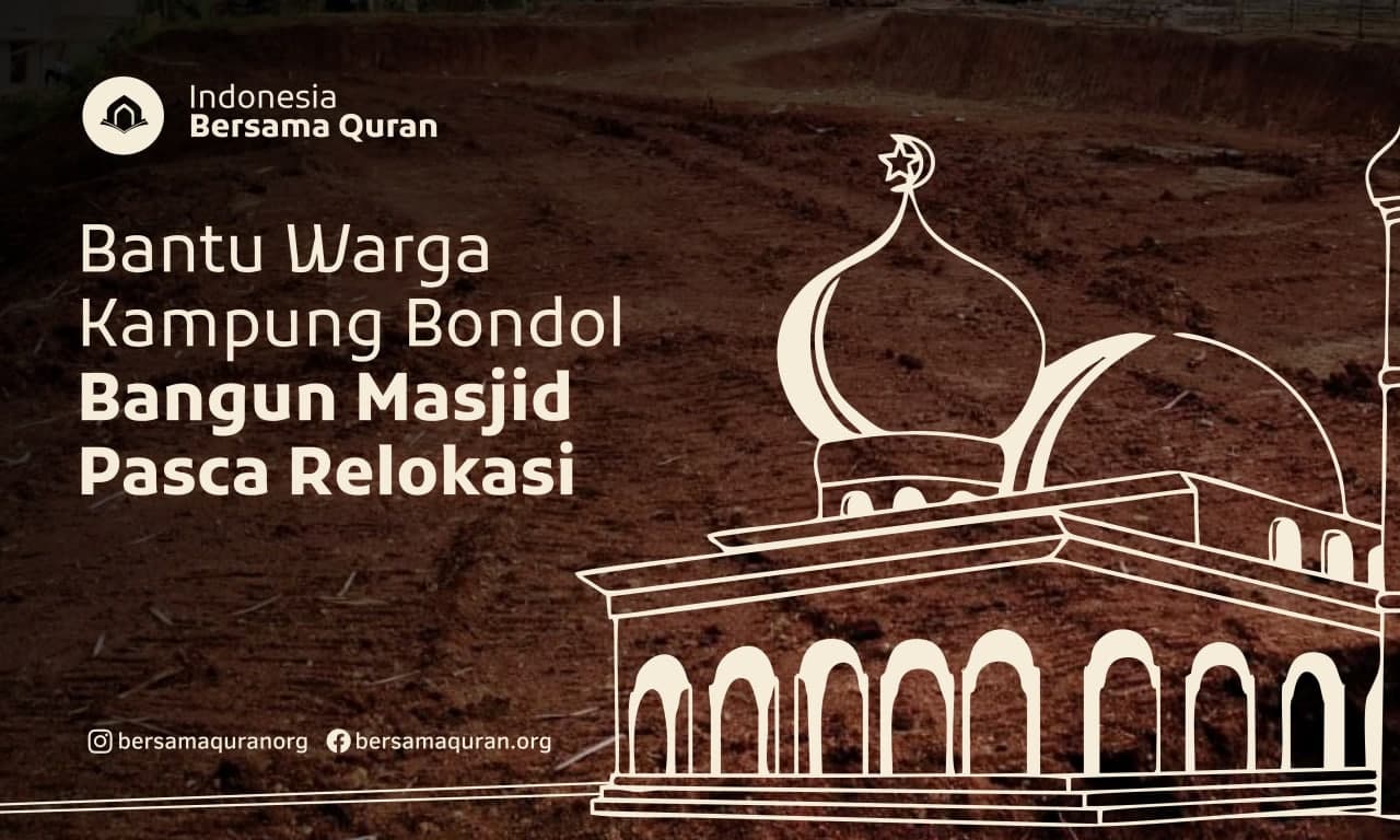 Bantu Pembangunan Relokasi Masjid Kampung Bondol, Banten