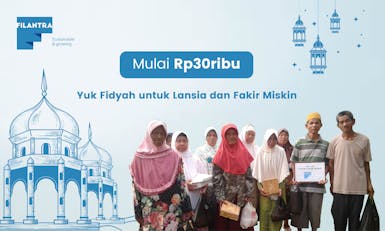 TUNAIKAN FIDYAH UNTUK LANSIA DHUAFA