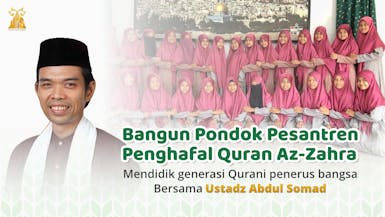 Bangun Pesantren Untuk Santri Penghafal Al-Quran