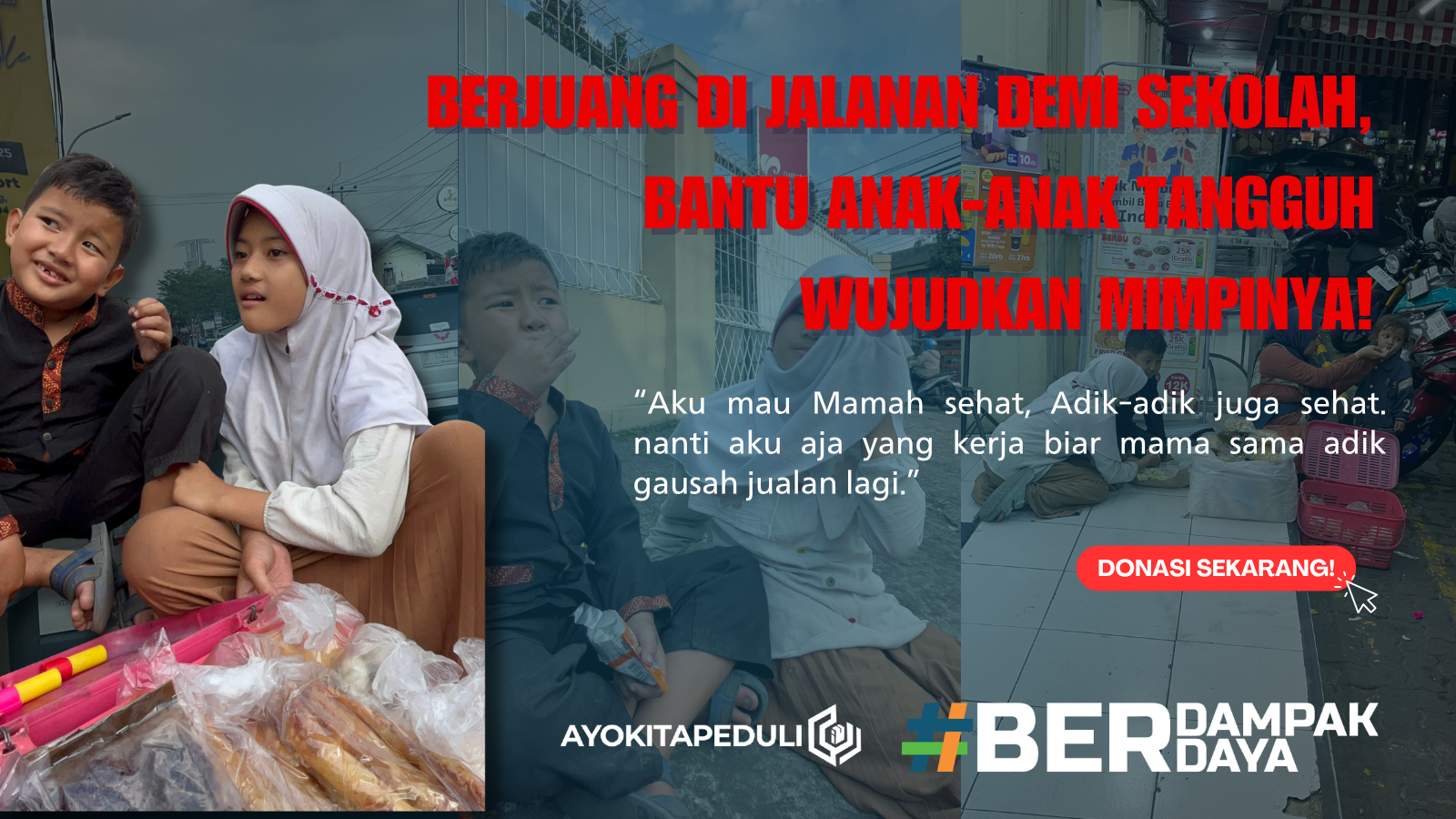 Jual Kue Sampai Malam Demi Bisa Bantu Berobat Orangtua