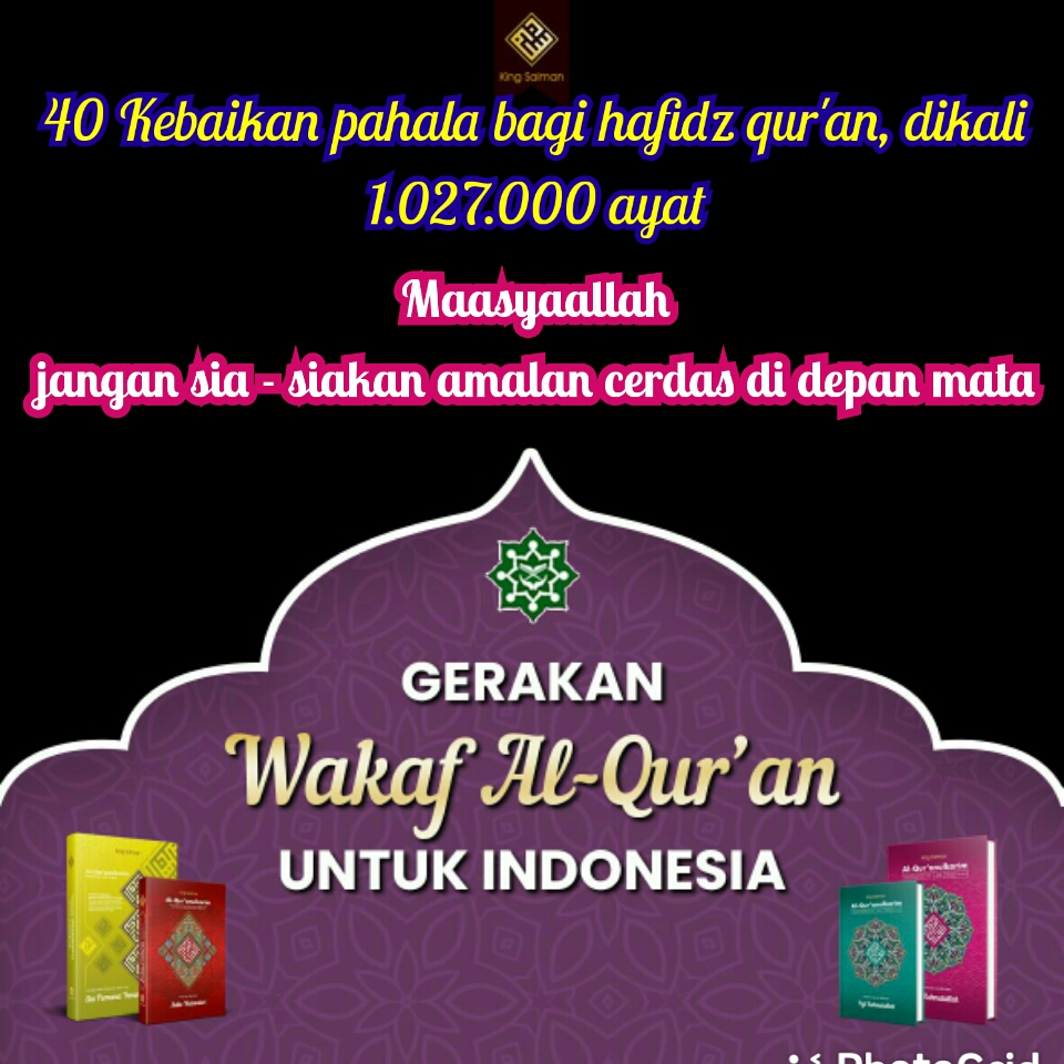 Gerakan wakaf alquran Indonesia