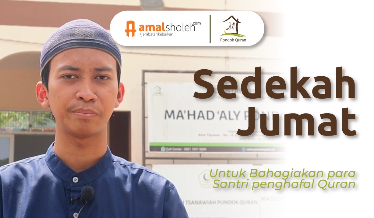 Jumat berkah, maksimalkan untuk sedekah
