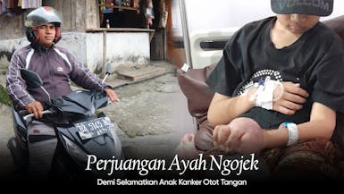 Abiel (12th) ingin sembuh dari kanker otot tangan