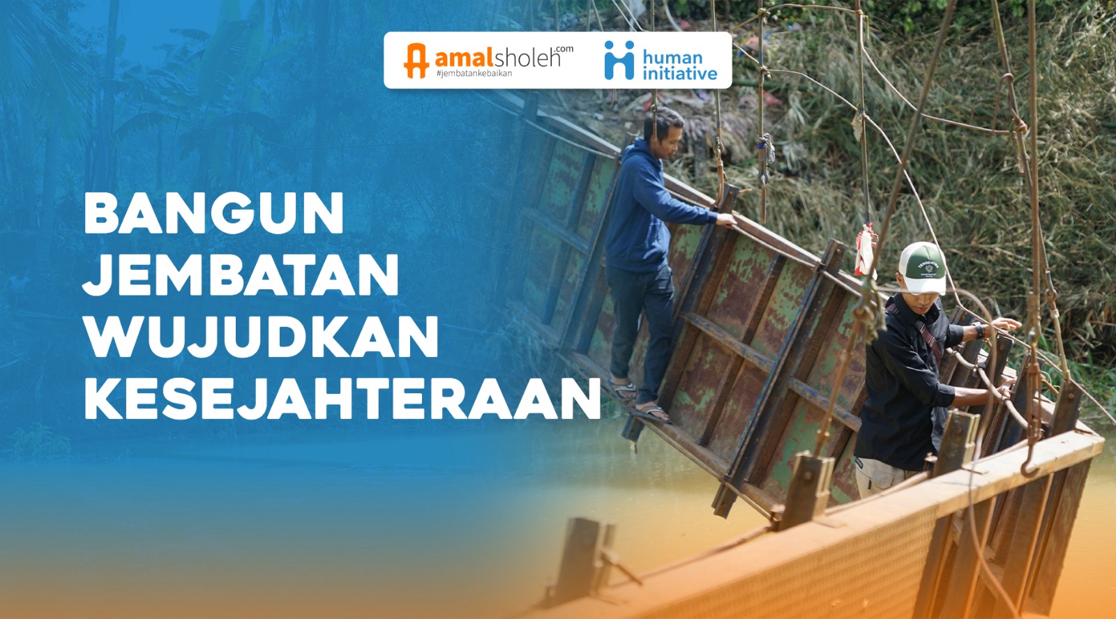 Darurat! Jembatan Roboh Ini Butuh Segera Dibangun