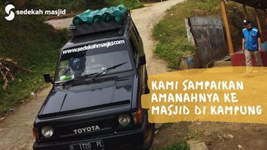 AMAL JARIYAH SEDEKAH KARPET MASJID DI PERKAMPUNGAN