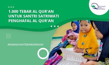 1.000 Tebar Al Qur’an Untuk Santri dan Santriwati Penghafal Al Qur’an