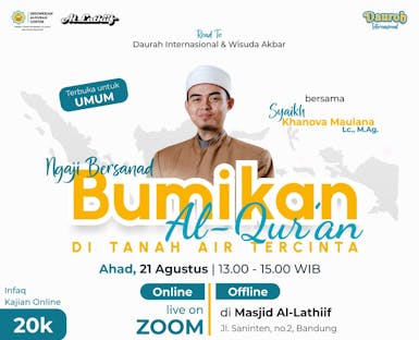 Event #IndonesiaBersanad - Bumikan Al Quran di Tanah Air Tercinta!
