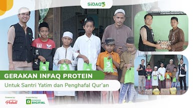 Gerakan Infaq Protein untuk Santri Yatim & Penghafal Al-Qur'an