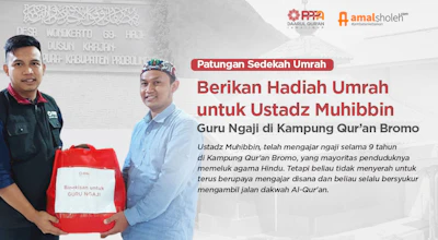 Berikan Hadiah Umroh Untuk Ustadz Muhibbin