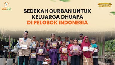 Belum Sanggup Qurban? Sedekah Qurban Aja Yuk ke Pelosok Indonesia!