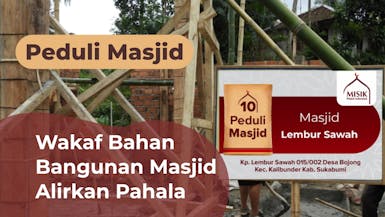 Wakah Shubuh Wakaf Bahan Material Bangunan Dan Jasa Pembangunan Masjid