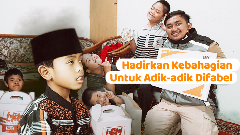 Hadirkan Kebahagian Untuk Adik-adik Difabel