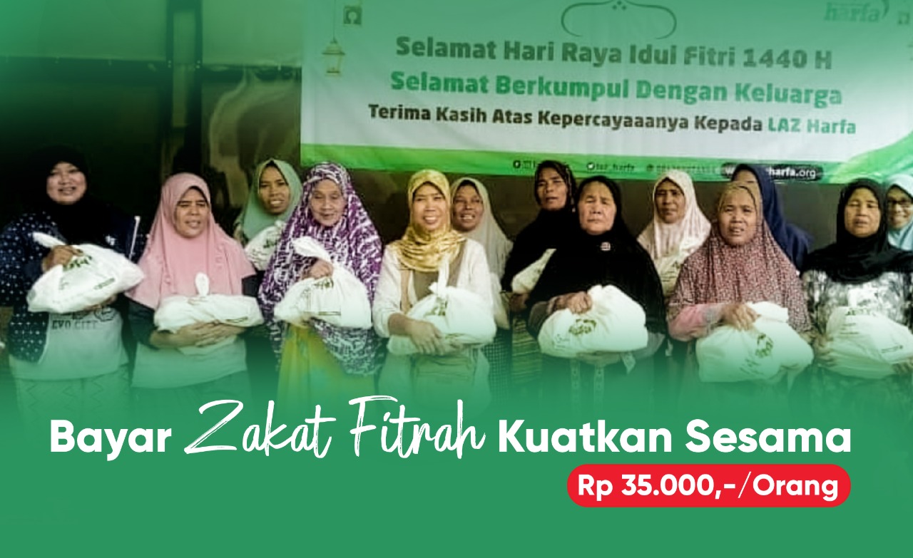 Zakat Fitrah Kuatkan Sesama