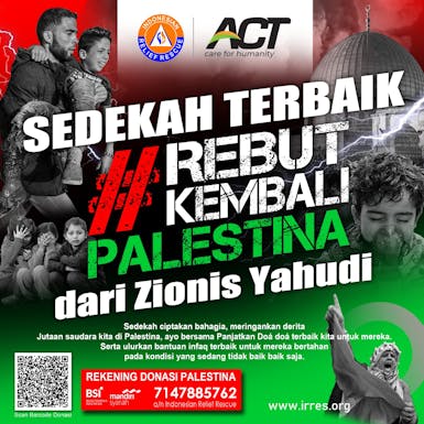 Sedekah Terbaik Untuk Palestina