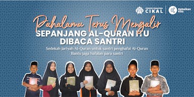 Sedekah Al-Quran Untuk Santri Penghafal AlQuran