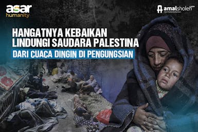 bantu palestina hadapi musim dingin